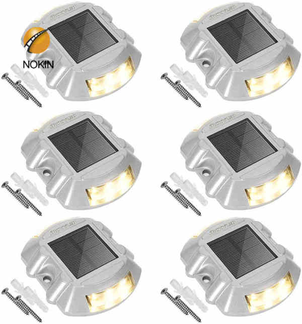 Synchronous flashing led road stud lights with 6 screws South 